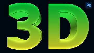 Create 3D Text Effects in Photoshop 2025