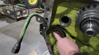 4020 John Deere pto brake, traction clutch adjustment.