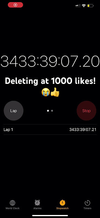 Don’t get me to 1k 😥😭 #timer #stopwatch #timeclock