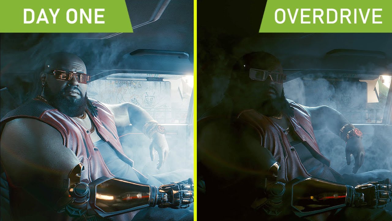 Cyberpunk 2077 RTX Overdrive Mode vs Original Ray Tracing Psycho 4K Ultra  Early Graphics Comparison 