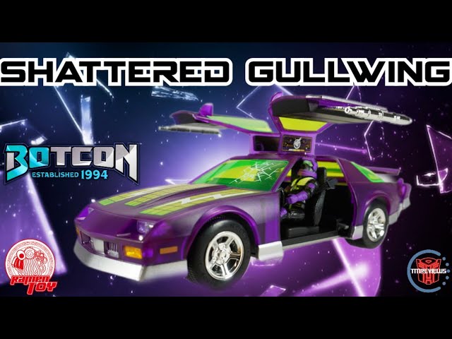 Ramen Toy & Botcon 2024 Exclusive Shattered Gullwing (AKA SG