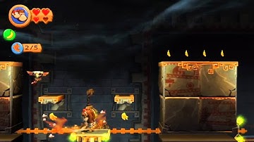 Donkey Kong Country Returns - Part 26: Lift-off Launch, Feather Fiend & Treacherous Track