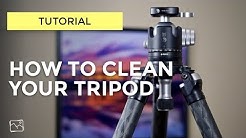Tripod Maintenance - How To Clean Your Tripod - Scott Davenport