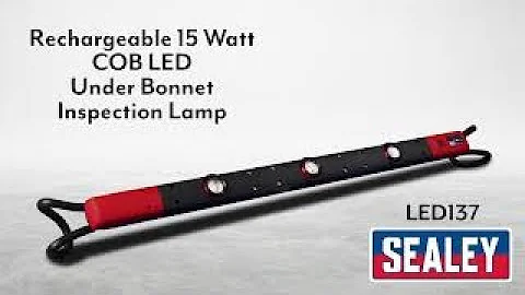 Sealey Rechargeable Under Bonnet Inspection Lamp Demonstration - LED137
