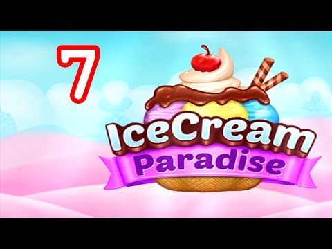 Ice Cream Paradise - Match 3 - Level 7 - Lösung Solution Walkthrough