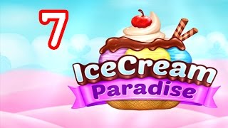 Ice Cream Paradise - Match 3 - Level 7 - Lösung Solution Walkthrough screenshot 5