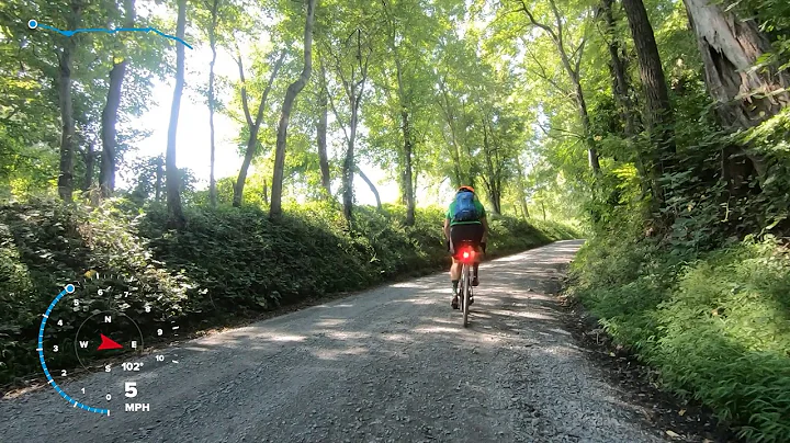 A gravel ride sample. Loudon County is awesome.