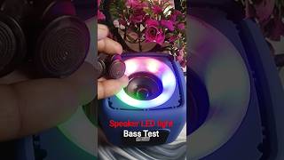 speaker led lighting bass test jumping