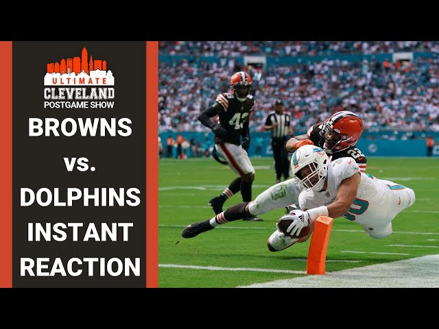 Cleveland Browns vs. Miami Dolphins INSTANT REACTION: Browns get dominated  in trenches 