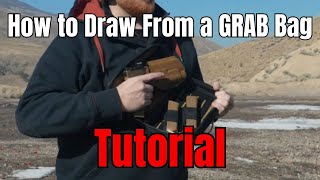 GRAB Bag Fanny Pack Draw Tutorial: How to Wear, Position, and Draw Safely