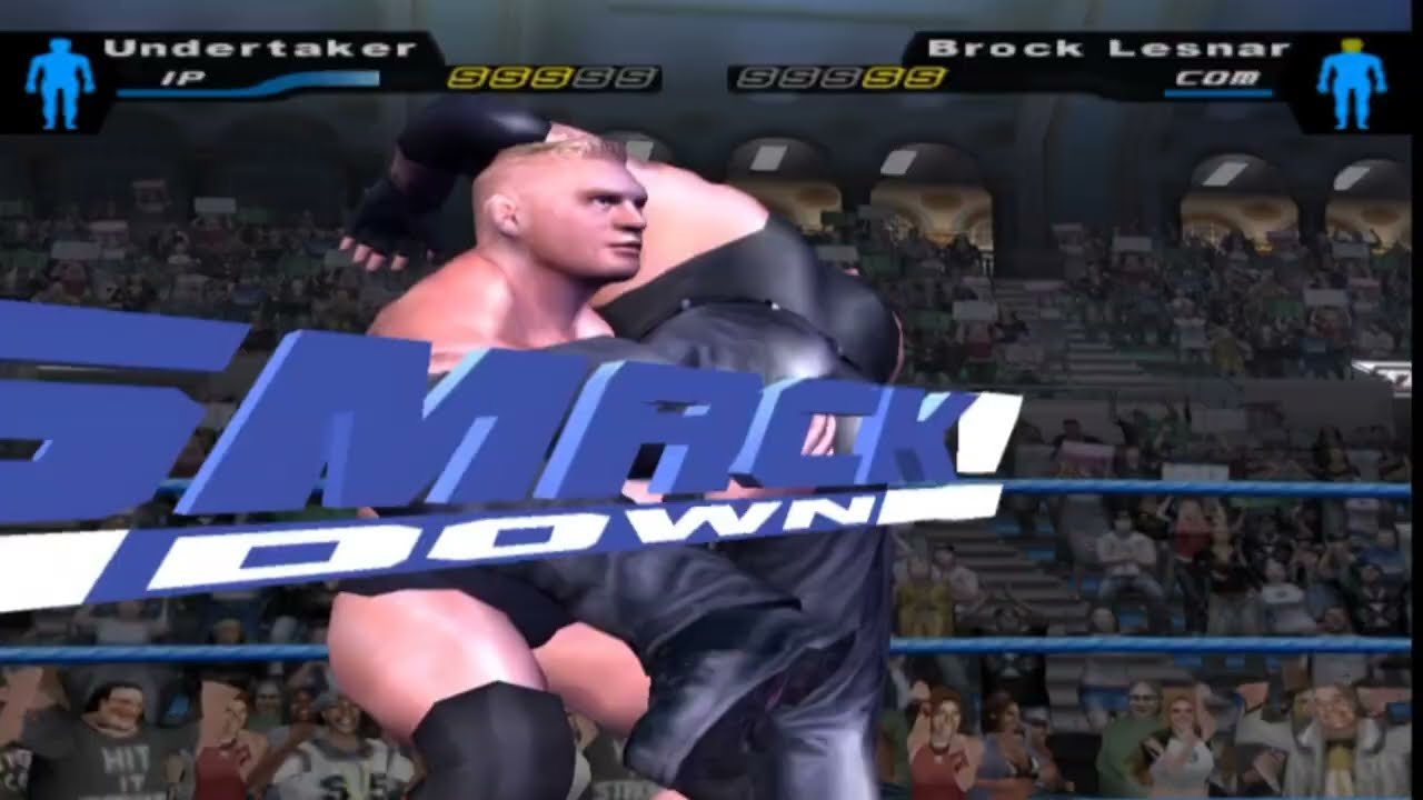 Undertaker vs Brock Lesnar WWE SmackDown Here Comes The Pain 