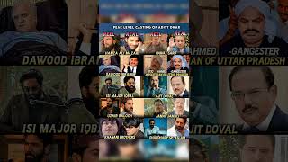 Real vs Reel Aditya Dhar's SHOCKING Casting From Dawood to Ajit Doval!#RealVsReel #AdityaDhar