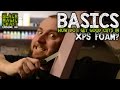 Basics: How to get good, clean, straight cuts in XPS Foam (Black Magic Craft Episode 030)