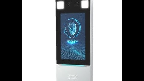 Uniview Access Control and Wrist Temperature Screening Terminal | OET-213H-BTS1