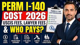 PERM I-140 Cost 2026: USCIS Fees, Lawyer Fees & Who Pays