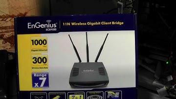 Engenius ECB9500 wireless device unboxing and overview