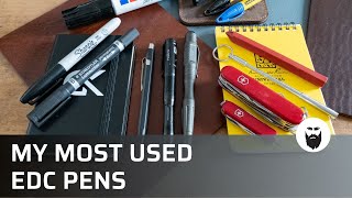 My most used EDC pens