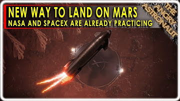NASA and SpaceX have been quietly practicing a new way to land on Mars!