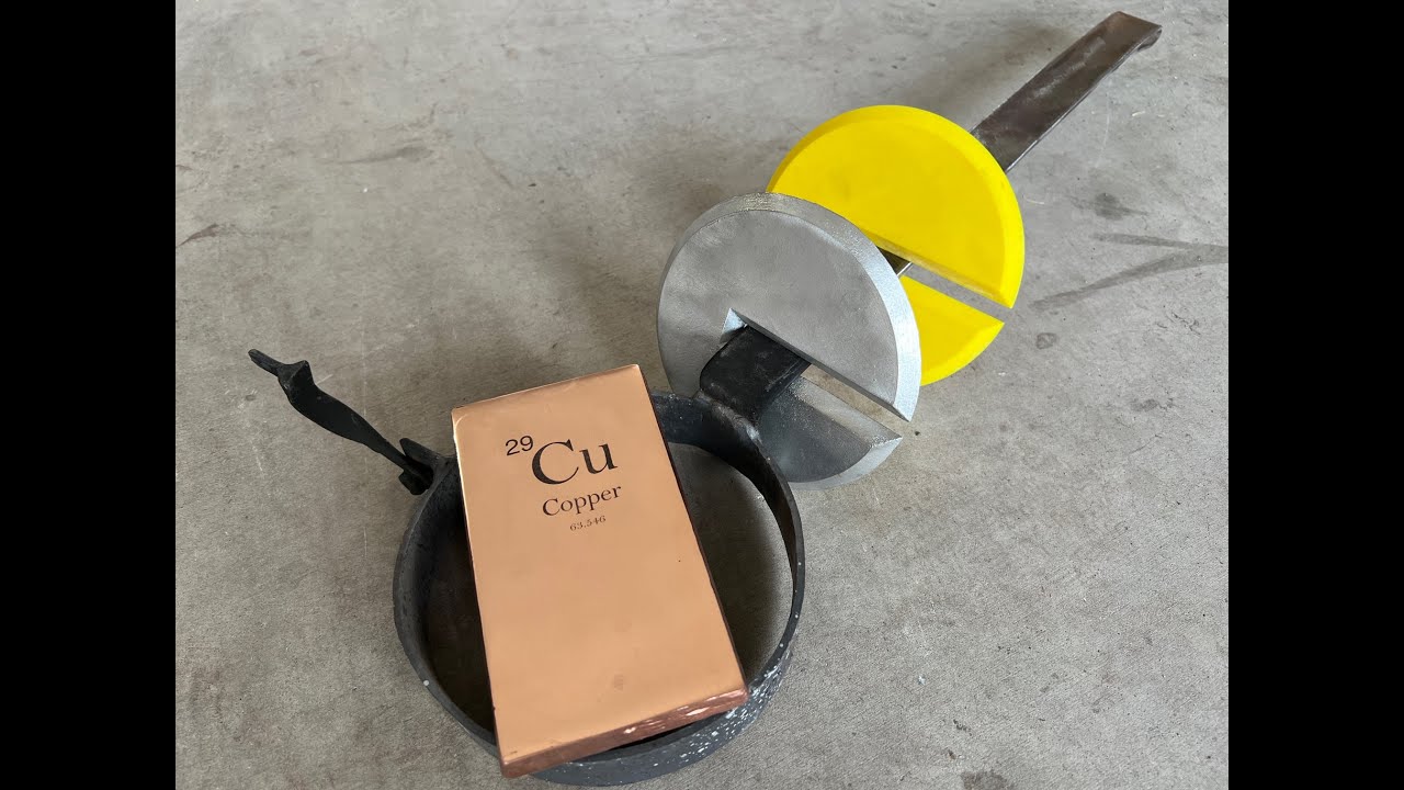 Casting An Aluminum Heat Shield From Scrap Aluminum For My Pouring Tool