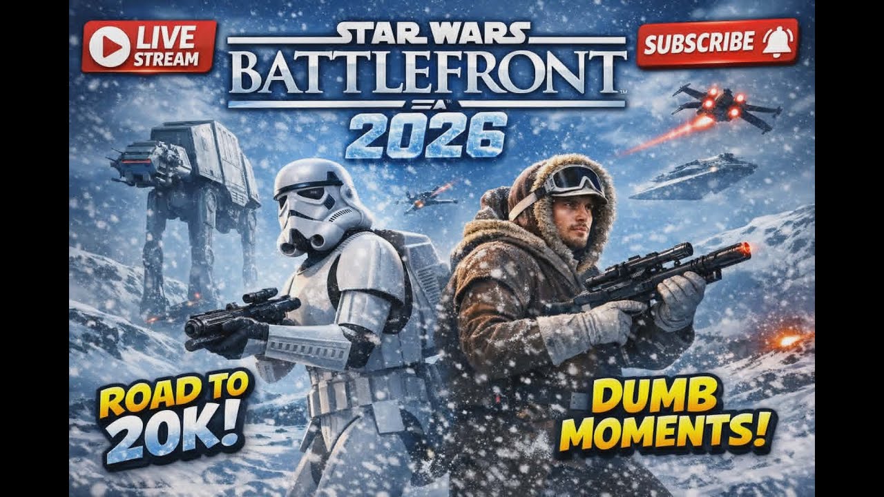 [LIVE] A GALAXY SO FAR FAR AWAY AWAITS A NEW WAR!! (EP 4) (DUMB MOMENTS)|(FT KYOTO SHIOTA)|SW BF 1