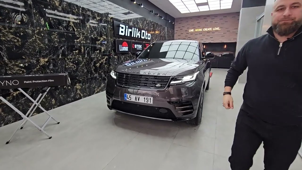 0km Range Rover Velar // Komple Stek Dynoshield Boya Koruma Filmi LLumar Cam Filmi