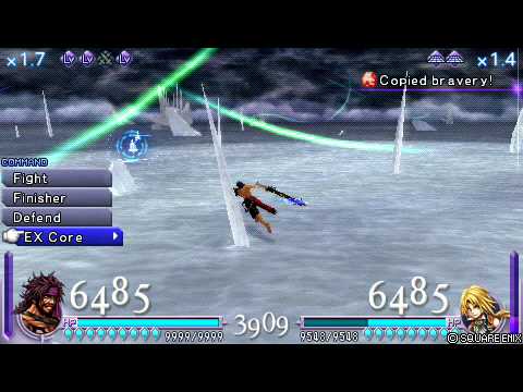 Jecht Vs Zidane Command Battle Test