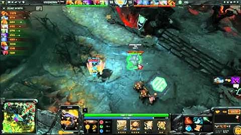 Frankfurt Major Og vs Unknown Tiny drops Blink Dagger