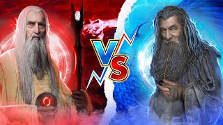 ارباب حلقه ها | Age of the Ring | نبرد در جنوب 5 | گندالف VS سارومان