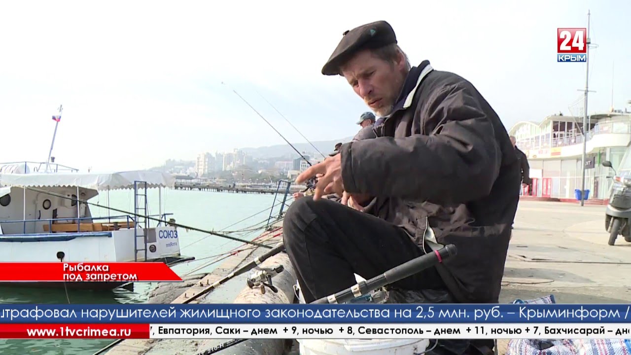 Запрет ловли рыбы в Крыму. Англичанам запретили ловить рыбу