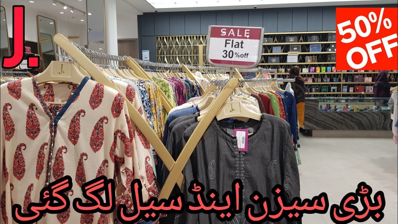 J. Junaid Jamshed Season End Biggest Winter Sale Flat 50% Off || January 2026