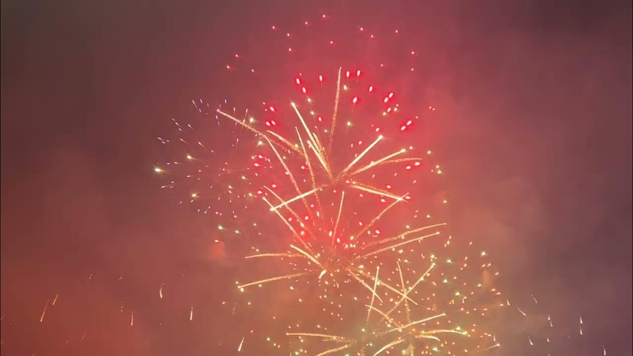 Fourth of July Fireworks at Branson Landing in Missouri (July 3, 2023