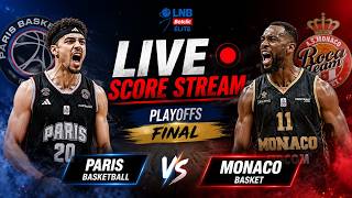 🔴 LIVE: Paris Basketball 🆚 Monaco Basket Live Score | Finale Playoffs France Pro A 2026 |