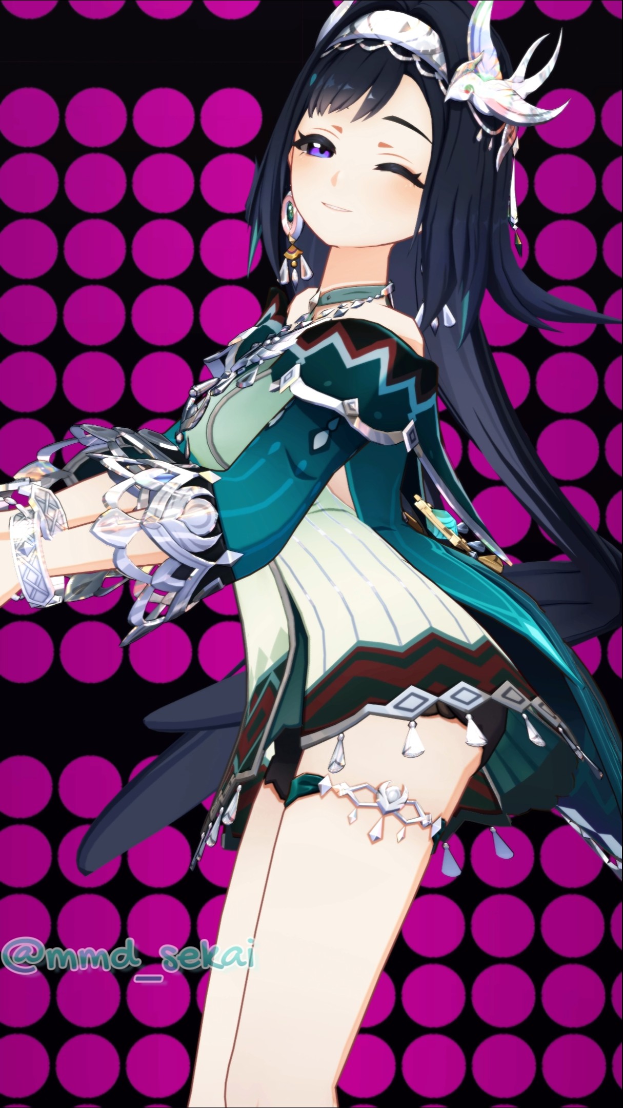 原神 MMD] Lan Yan (蓝砚 / ランイ ェン / 란얀) - Boom Shaka Laka