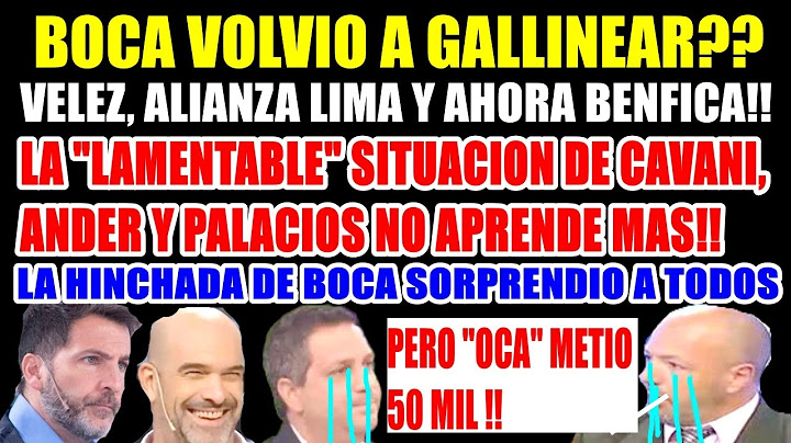 TOTI BOCA VOLVIO A GALLINEAR, PALACIOS NO APRENDE MAS, CAVANI Y ANDER SIEMPRE LESIONADOS, 50 MIL EN