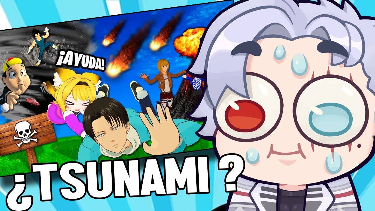 TiroLoco Reacciona a SOBREVIVIENDO a DESASTRES NATURALES en REALIDAD VIRTUAL | VRCHAT de@EstailusVR