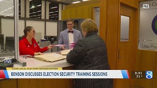 Training held to make sure elections are secure, accurate