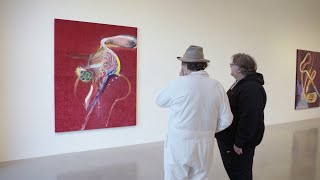 Guillermo del Toro Visits Julian Schnabel s Los Angeles Exhibition