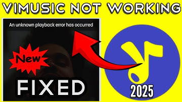 Vi Music App Problem Fix 2025 |  Solve Vi Music Not Working