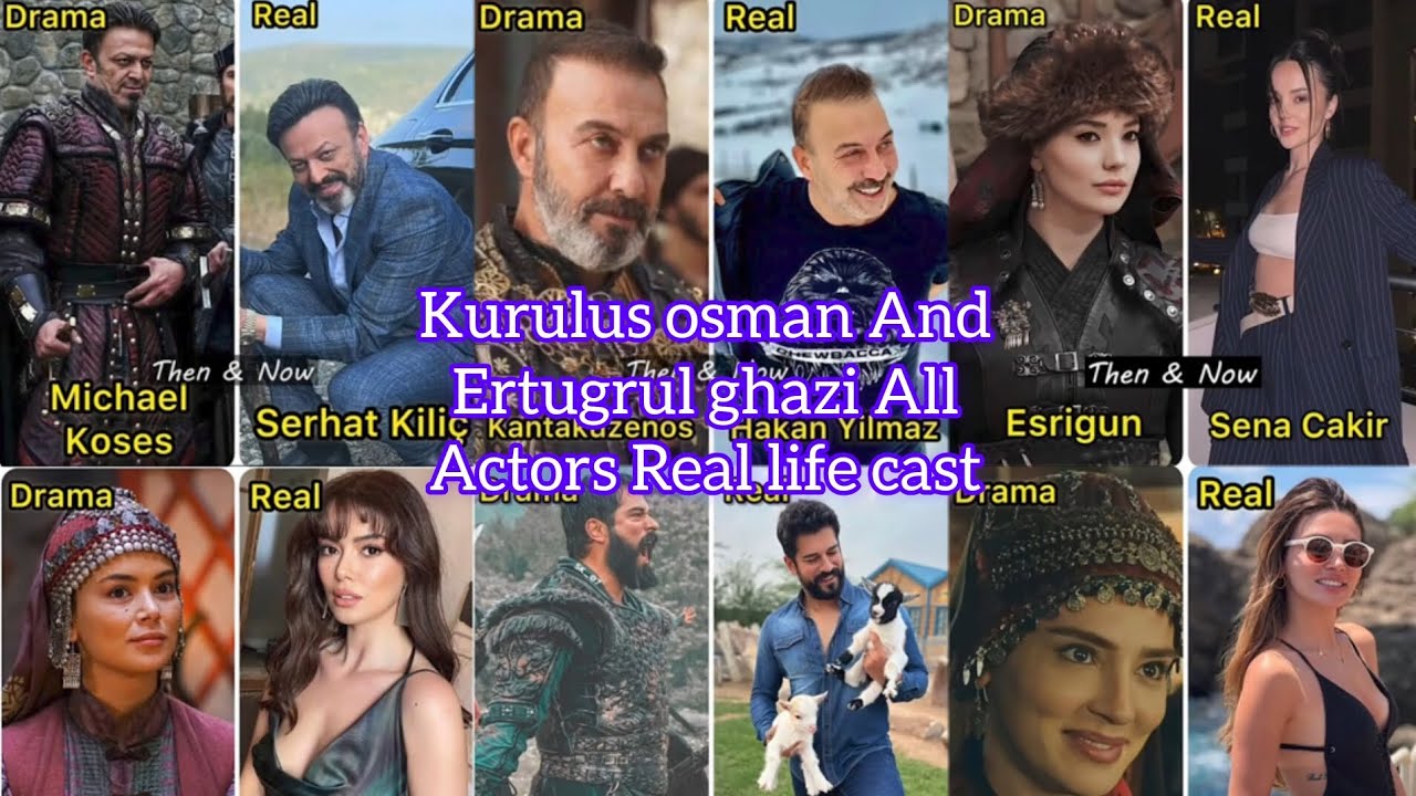 Kurulus Osman And Ertugrul Ghazi All Actors In Real Life Cast And My