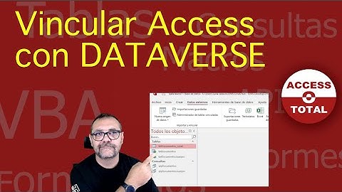 Conectar Access con Dataverse