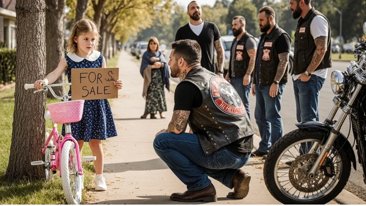 Kupte si můj bicykl, pane…maminka už dva dny nic nejedla.Motorkáři brzy zjistili,kdo jí všechno vzal