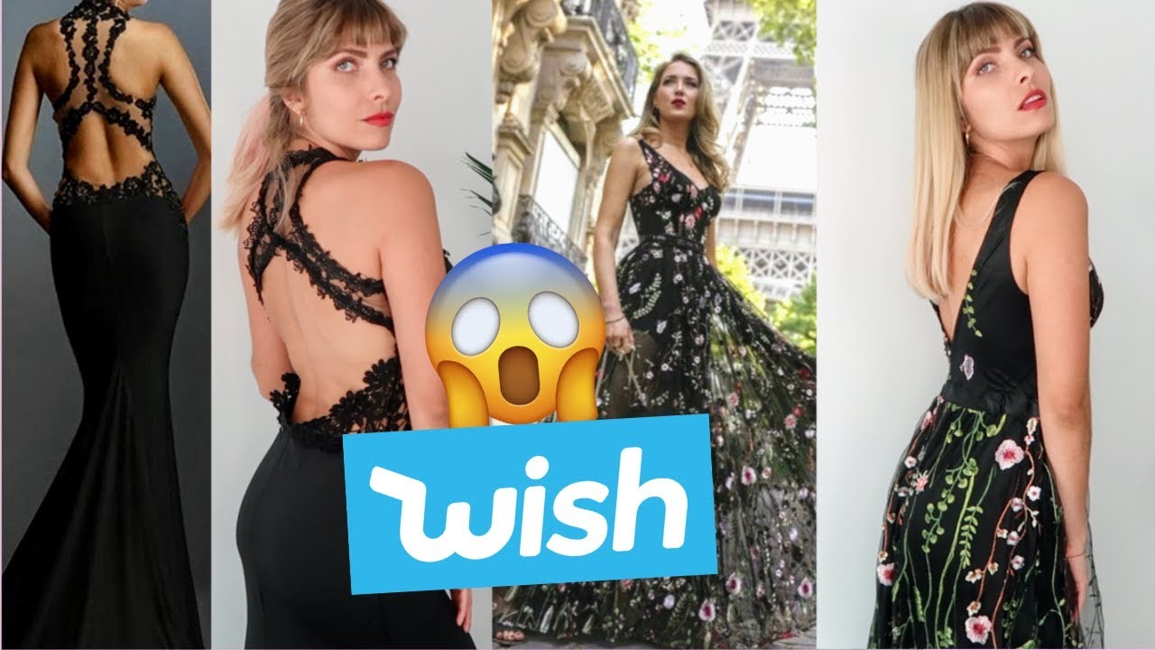 HAUL WISH: VESTIDOS DE PROM POR $10 | LO QUE PEDÍ vs LO QUE RECIBÍ | Prom Dresses valen la pena?