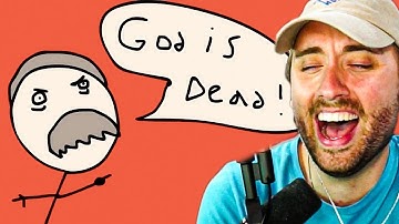 Atrioc Reacts to NIETZSCHE THE MAN WHO VIBE CHECKED GOD