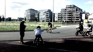 BMX riders at Jordan 1 X Nigel Sylvester launch party Qqium