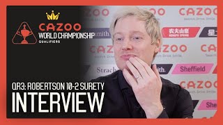 Robertson One Step Away From Crucible! | Cazoo World Championship 2024