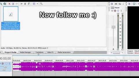 Sony Vegas Tutorial: Pitch Shift