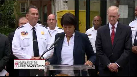 Mayor Bowser Provides Briefing On Arrest In Wendy ...