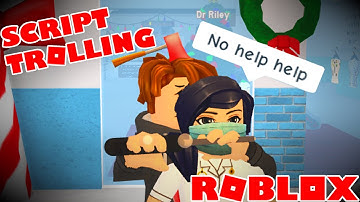 ROBLOX EXPLOIT TROLLING || KNIFE SCRIPT!!!