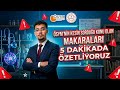 5 DAKIKADA MAKARA ÖZETİ | EZBER YOK ÖĞRENME VAR • KEREM HOCA İLE FİZİK 🔥 #aytfizik #makaralar