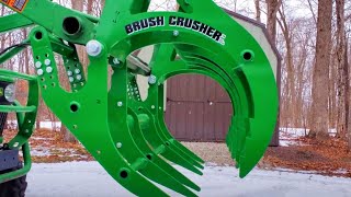 Westendorf Brush Crusher Overview: A Grapple That Doesn't Need Additional Hydraulics